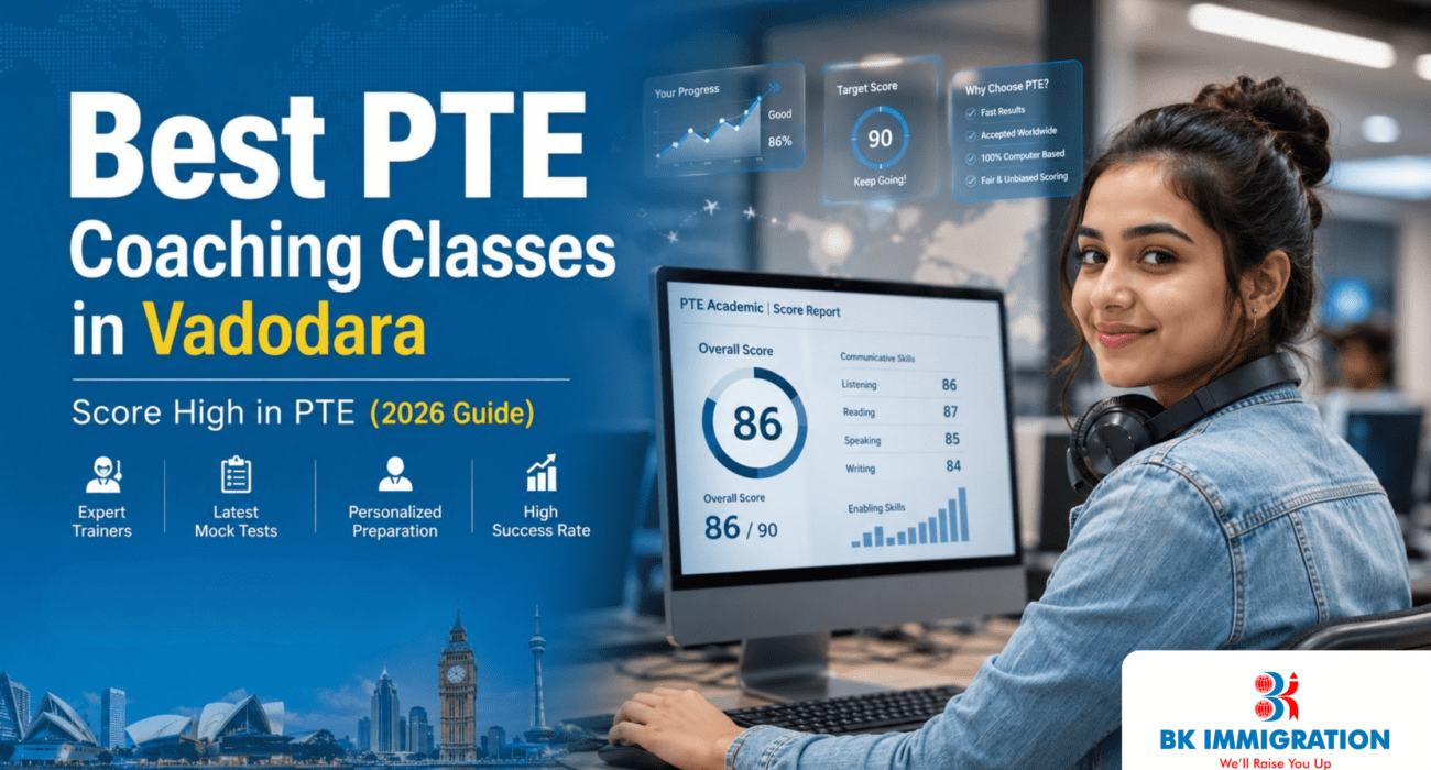 Best PTE coaching classes in Vadodara with expert trainers