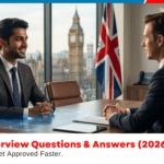 UK visa interview questions preparation