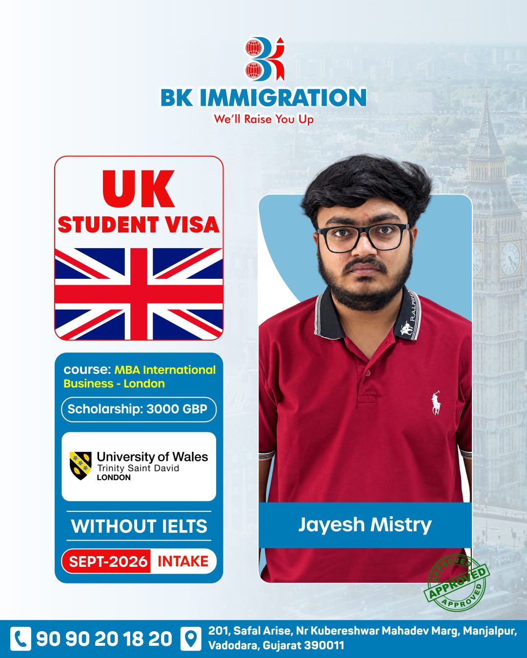 Uk Study Visa Approved
