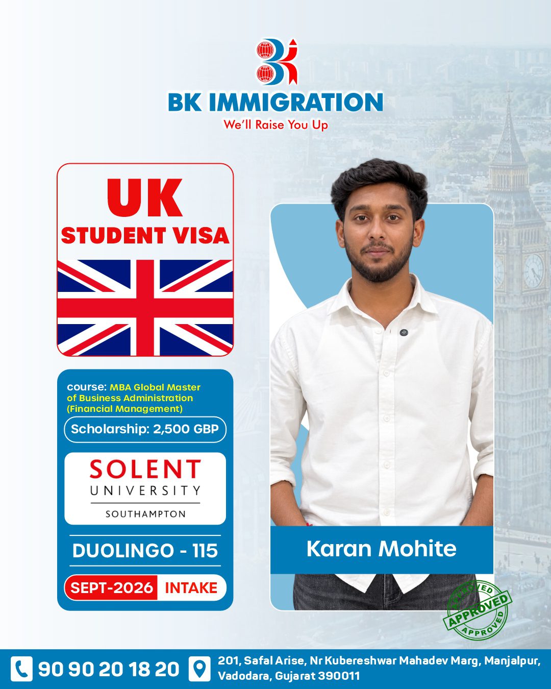 Uk Study Visa Approved
